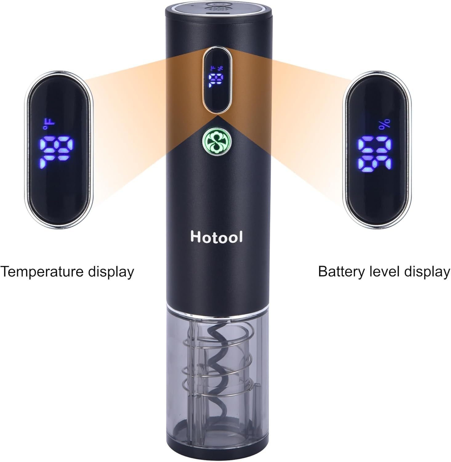 Electric Wine Opener Set with Base – Rechargeable Wine Bottle Opener with Foil Cutter, Wine Aerator and Wine Stoppers – Wine Accessories Gift for Wine Lovers